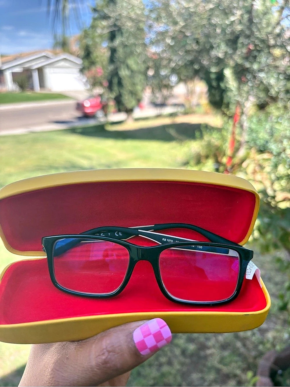 Ray-Ban RB1970 Black Eyeglasses with Yellow Case